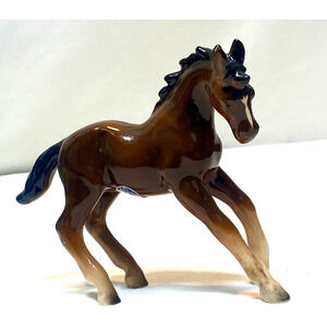 Miyako's Originals Vintage Figurine Porcelain Colt Horse Japan
